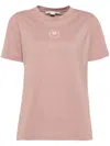 Stella Mccartney Iconic Mini Heart T-shirt In Multicolor