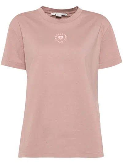 STELLA MCCARTNEY STELLA MCCARTNEY ICONIC MINI HEART T-SHIRT CLOTHING
