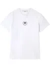 Stella Mccartney Iconic Mini Heart T Shirt In White