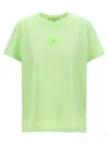 Stella Mccartney 'heart Mini Icon' T-shirt In Green