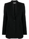 Stella Mccartney Iconic Peak-lapels Blazer In Black