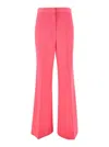 Stella Mccartney 'iconic' Salmon Pink Tailored Flared Pants