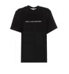 Stella Mccartney Stella Mc Cartney T Shirt With Logo In Black