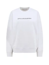 Stella Mccartney Iconic Sustainable Cotton Sweatshirt In White