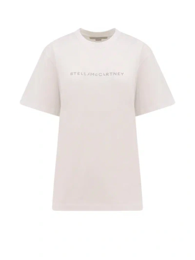 Stella Mccartney Iconic Sustainable Cotton T-shirt In White