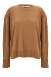 Stella Mccartney Ribbed Crew Neck Knitwear With Button Detail