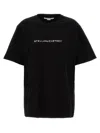 Stella Mccartney T-shirt With Logo Print And Crew Neckline