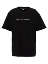 Stella Mccartney T-shirt With Logo Print And Crew Neckline