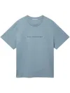 Stella Mccartney T-shirt With Logo In Blue