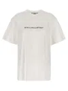 Stella Mccartney Womens Ivory Iconic Logo-print Cotton-jersey T-shirt In White