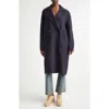 Stella Mccartney Iconic Wool Coat In Blue