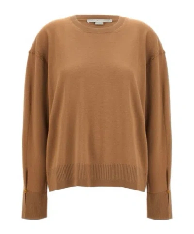 STELLA MCCARTNEY STELLA MCCARTNEY ICONICS CREWNECK LONG-SLEEVED JUMPER