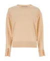 Stella Mccartney Stella Mc Cartney Skin Pink Wool Oversize Sweater In Nude