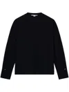 Stella Mccartney Stella Iconics Split Cuff Jumper In Black