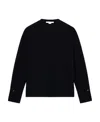 Stella Mccartney Stella Iconics Split Cuff Jumper In Black