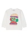 Stella Mccartney Illustration-print Cotton Sweatshirt In White