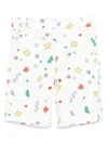 Stella Mccartney Illustration-print Shorts In 白色