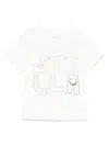 Stella Mccartney Illustration-print T-shirt In ホワイト