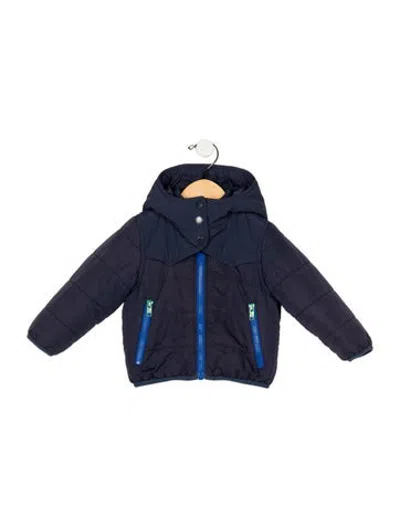 Pre-owned Stella Mccartney Babies' Infant Boys Long Sleeve Puffer Jacket In Blue