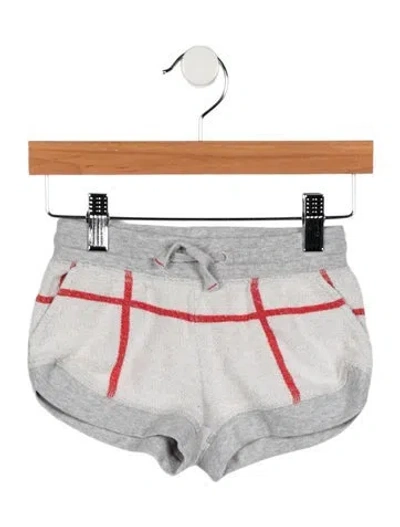 Pre-owned Stella Mccartney Babies' Infant Girls' Colorblock Sweat Shorts In Grey