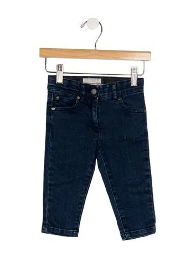 Pre-owned Stella Mccartney Babies' Infant Girls' Denim Skinny Jeans In Blue