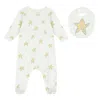 Stella Mccartney Infant Star Print Babygrow Gift Set In White