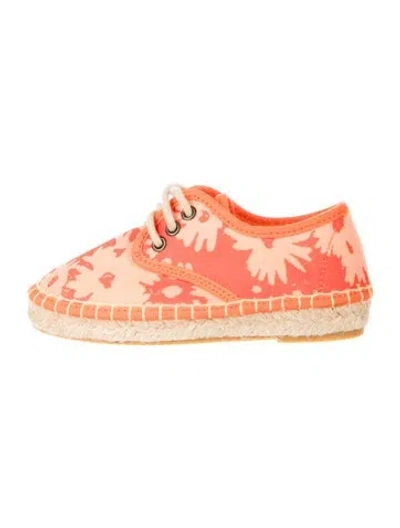 Pre-owned Stella Mccartney Babies' Infants Girls Flat Espadrilles In Orange