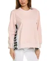Stella Mccartney Insert Tape Sweatshirt In Pink