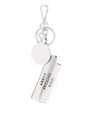 Stella Mccartney It's About F***ing Time Keyring In Silver