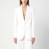 Stella Mccartney Ivory Single-breasted Jacket In White