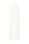 Stella Mccartney Ivory Stretch Viscose Pants In 9200