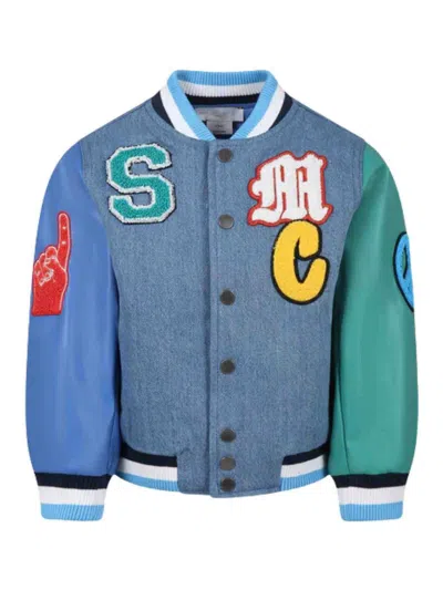 Stella Mccartney Kids' Chaqueta Casual - Multicolor In Blue