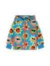 Stella Mccartney Smiley-suns Zipped Jacket In Multicolour