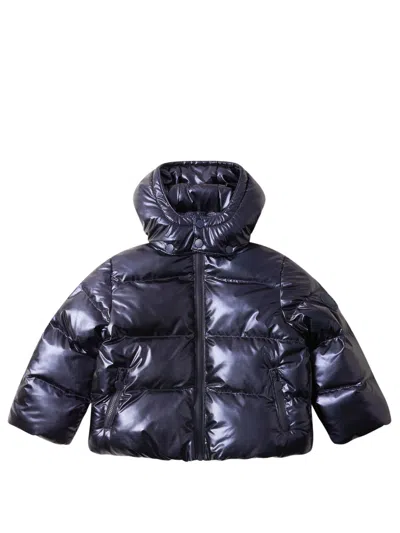 Stella Mccartney Kids' Long-sleeved Padded Jacket In Black
