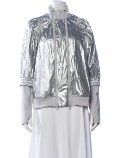 Pre-owned Stella Mccartney Jacket In Silver