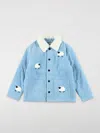 Stella Mccartney Lapel Casual Jacket In Blau