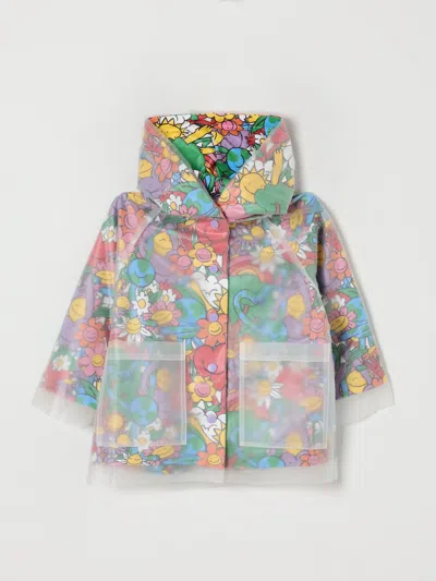 STELLA MCCARTNEY COAT STELLA MCCARTNEY KIDS KIDS COLOR MULTICOLOR,432265005