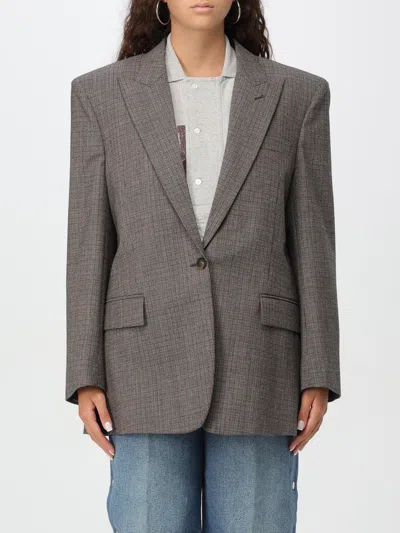 STELLA MCCARTNEY BLAZER STELLA MCCARTNEY WOMAN COLOR BEIGE,G02568022