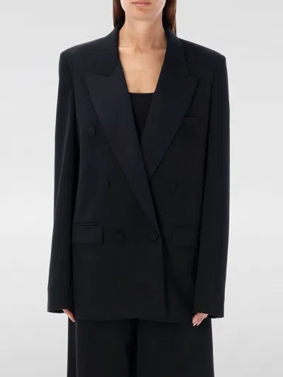 STELLA MCCARTNEY BLAZER STELLA MCCARTNEY WOMAN COLOR BLACK,F82888002