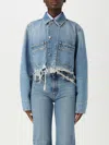 Stella Mccartney Sky Blue Denim Jacket In Denim
