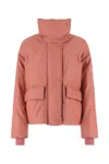 Stella Mccartney Padded Jacket With High Collar And Pockets In 6802