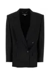 Stella Mccartney Wool Blazer With Button Detailing And Front Pockets