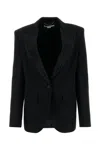 Stella Mccartney Stella Mc Cartney Black Wool Blazer In Black
