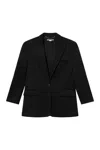 Stella Mccartney Wool Blazer In Black