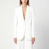 Stella Mccartney Ivory Single-breasted Jacket In White