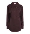 Stella Mccartney Jacquard Long-sleeve Shirt In Multi