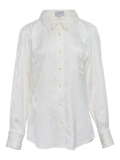 Stella Mccartney Jacquard Shirt In White