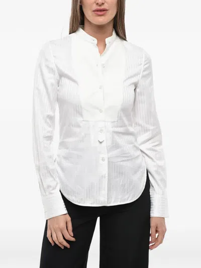 Stella Mccartney Jacquard Striped Shirt In Pattern