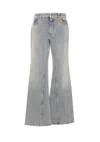 Stella Mccartney Stella Mc Cartney Flared Leg Denim Jeans In Blue