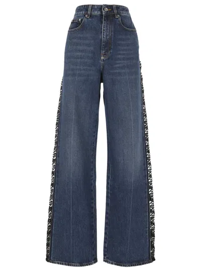 Stella Mccartney Embellished Jeans In Vintage Dark